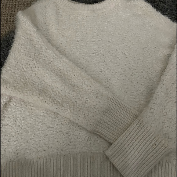 Nordstrom plush white sweater - Picture 3 of 4